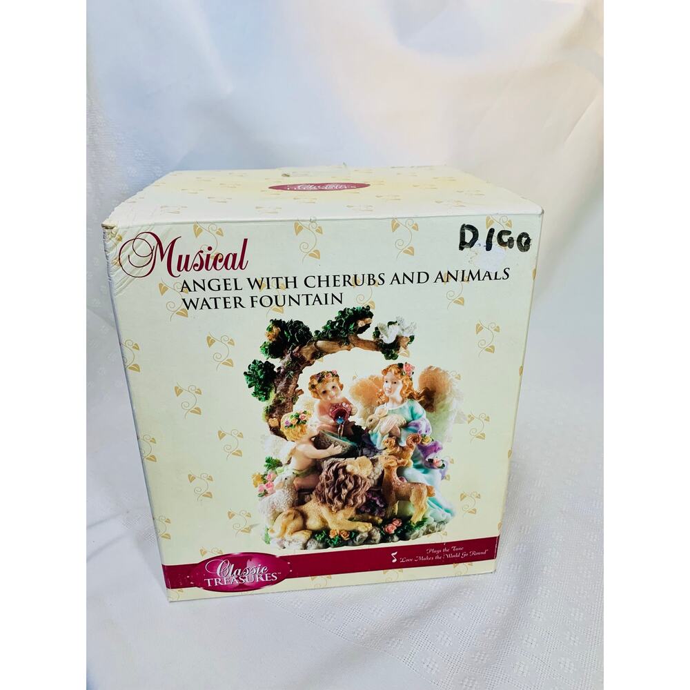 Classic Treasures Musical Angel Water Fountain